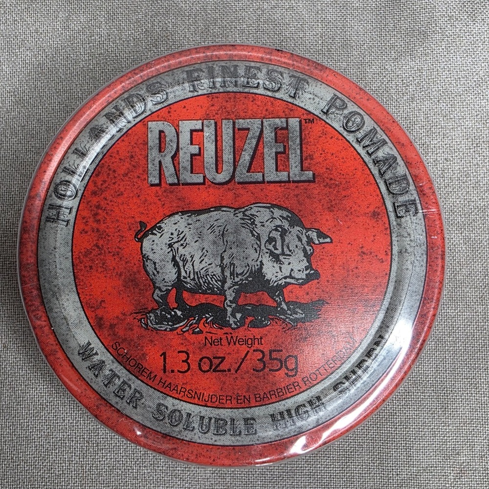 Reuzel Hollands Finest POMADE Water Soluble High Sheen 1.3 oz Travel Size Sealed